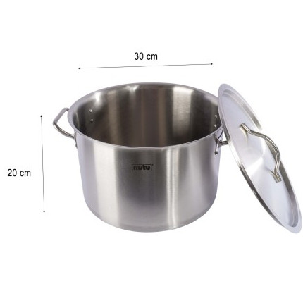 [EZO.5100101] stockpot stainless | panci masak stainless STP-1479