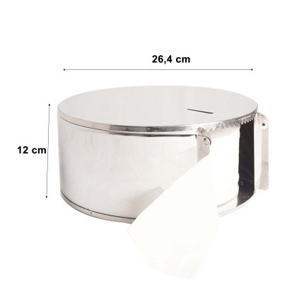 [EZO.5100112] Tempat tissue stainles/tempat tissue toilet TSD-264P