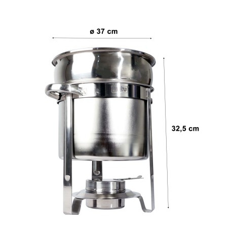 [EZO.5100125] Chafing Dish untuk Soup/pemanas soup/tempat soup Mutu SCD-700SW