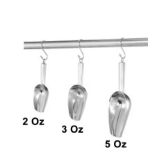 [EZO.5100137] ice sraper 3 oz stainless steel Mutu ISP-802