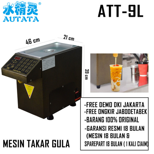 [EZO.5100146] mesin gula | mesin fructose | mesin penakar cairan ATT-9L