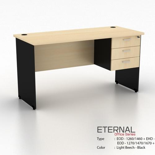 [EZO.7400077] Meja kantor Winity- Eternal uk140 cm free ongkir Jatabek