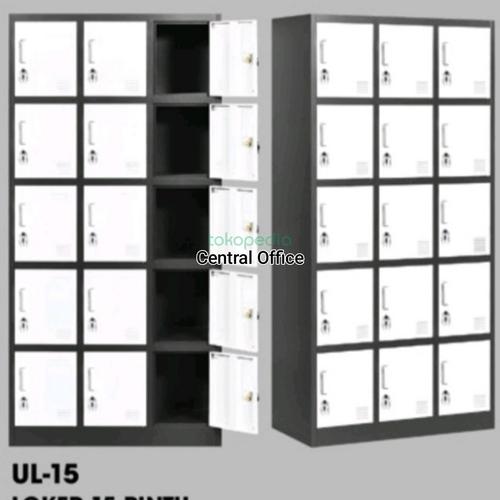 [EZO.7400094] Locker Besi 15 pintu Uno UL-015 promo free ongkir wilayah jatadebek