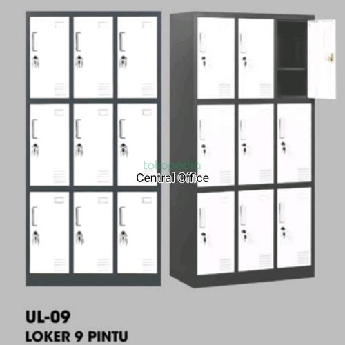 [EZO.7400096] Locker Besi 9 pintu Uno UL-09 promo free ongkir wilayah jatadebek