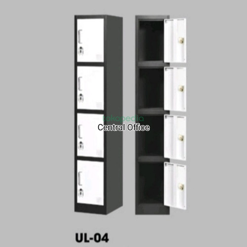 [EZO.7400098] Locker Besi 4 pintu Uno UL-04  harga promo free ongkir Jatadebek