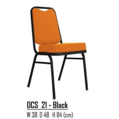 [EZO.7400108] Kursi susun Indachi DCS-21 Black free ongkir jatadebek