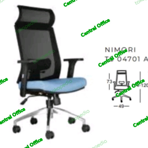 [EZO.7400130] Kursi kantor Chairman Nimori TS.0471-A free ongkir Wilayah Jatadebek