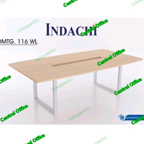 [EZO.7400143] Meja meeting rapat Indachi DMTG-WL uk 180/240 cm free ongkir Jatabek