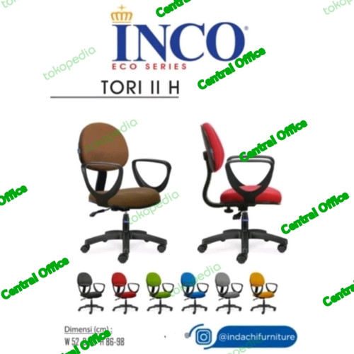 [EZO.7400151] Kursi kantor Inco by indachi Tori II H free ongkir jatadebek