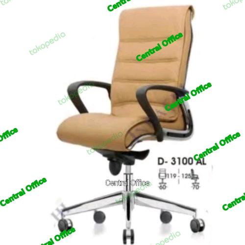 [EZO.7400188] Kursi Direktur Indachi D-3100 AL HDT Leather/kulit free ongkir jatadek