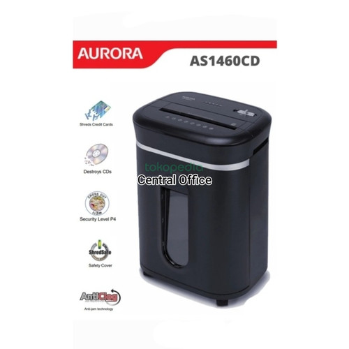 [EZO.7400207] Paper Shredder Aurora AS-1460 CD harga promo