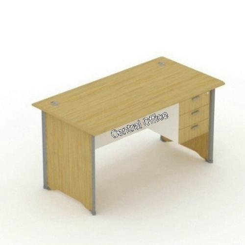 [EZO.7400214] Meja kantor+laci Uno Modern 7066uk 160/180 cm free ongkir jatadebek