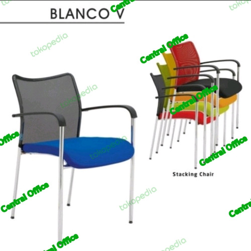 [EZO.7400241] kursi kantor susun stacking Inco Blanco V free ongkir jatadebek