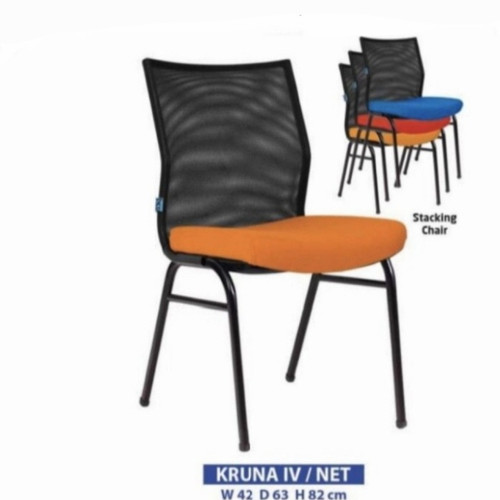 [EZO.7400243] kursi kantor-stacking-susun Inco kruna IV free ongkir jatadebek