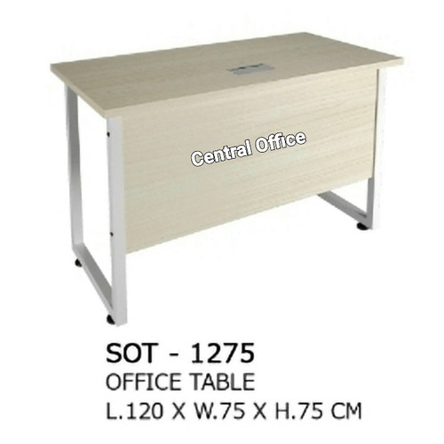 [EZO.7400254] Meja kantor kaki Besi Euro SOT-1275 free ongkir wilayah jak-Tang