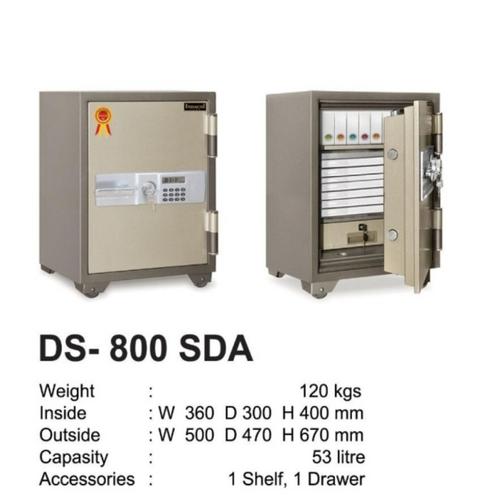 [EZO.7400261] Brankas Digital Indachi DS-800 SDA free ongkir Wilayah Jatadebek