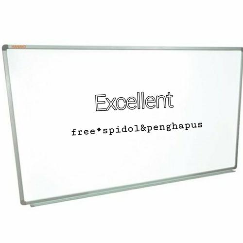 [EZO.7400295] White board magnetic 120x380 cm free ongkir Wilayah Dki jakarta