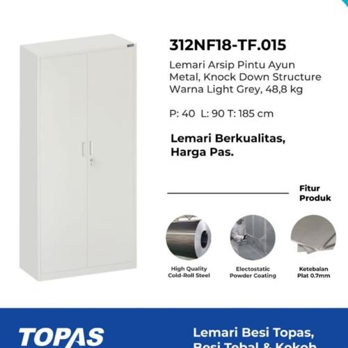 [EZO.7400310] Lemari Arsip pintu swing Topas TF-015 Free ongkir untuk jatadebek