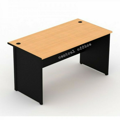 [EZO.7400361] Meja kantor Aura clasic uk 120 cm tanpa laci free ongkir untuk Jaktang