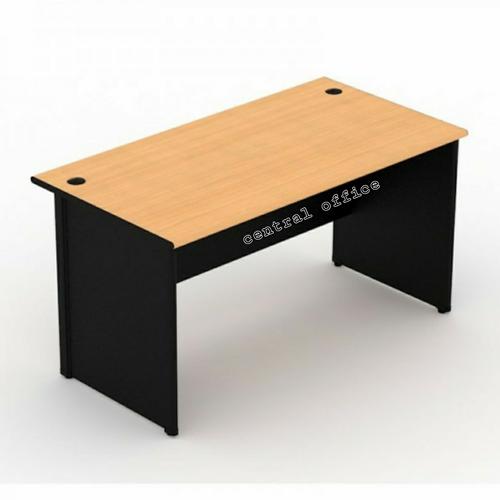 [EZO.7400361] Meja kantor Aura clasic uk 120 cm tanpa laci free ongkir untuk Jaktang