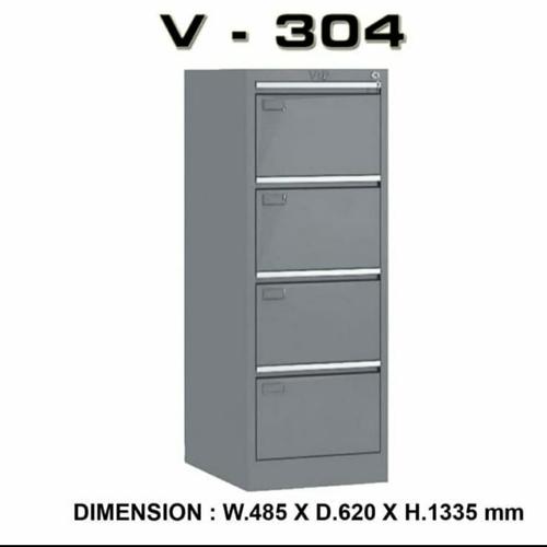 [EZO.7400388] Filing Cabinet 4laci Vip 304 promo free ongkir. wilayah jak- tang
