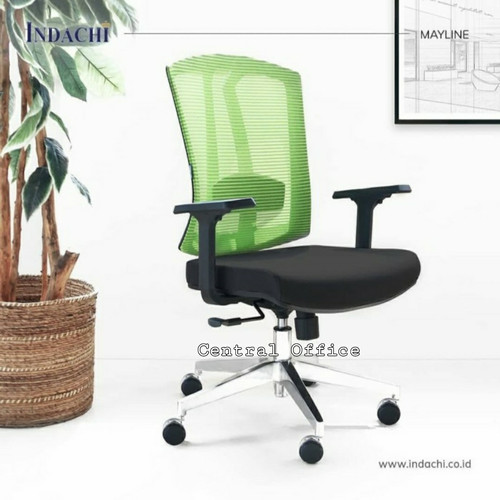 [EZO.7400406] kursi kantor Indachi Mayline II-CR free ongkir wilayah jatadebek