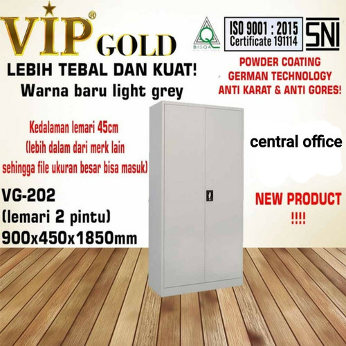[EZO.7400441] Lemari Arsip Vip gold VG 202 free ongkir wilayah jaktang