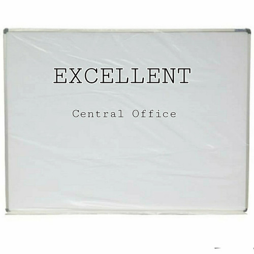 [EZO.7400476] White board -Papan Tulis Excellent-60x120cm magnetic