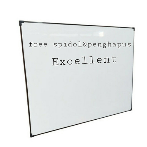 [EZO.7400480] White board magnetic 90x180 free ongkir Wilayah Dki jakarta