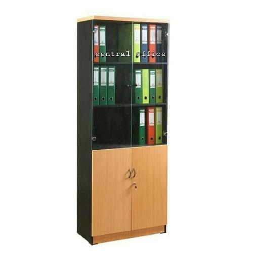 [EZO.7400525] Lemari Arsip Pintu kaca +panel Aura
