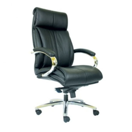 [EZO.7400528] Kursi kerja Direktur Chairman-4000-BLAC Leather free ongkir jatadebek