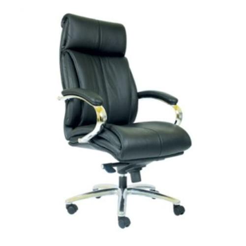 [EZO.7400528] Kursi kerja Direktur Chairman-4000-BLAC Leather free ongkir jatadebek