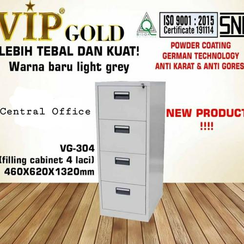 [EZO.7400609] Filing Cabinet 4 laci vip Gold free ongkir wilayah Jatang