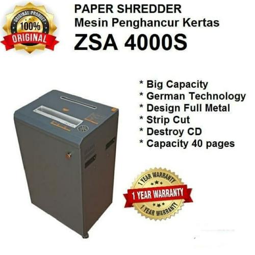 [EZO.7400680] Shredder ZSA-4000S harga PROMO