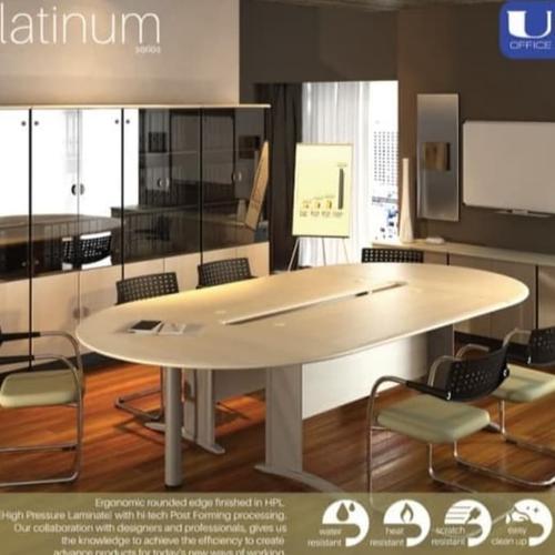 [EZO.7400689] Meja Rapat-Meeting Uno Platinum uk 320x158cm free ongkir jatadebek