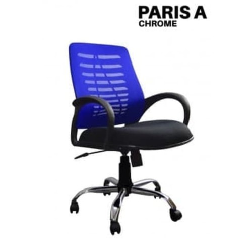 [EZO.7400711] Kursi kerja Uno Paris A-chrome free ongkir wilayah jatadebek