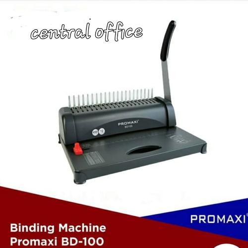 [EZO.7400732] Binding spiral plastik Promaxi A4 BD-100