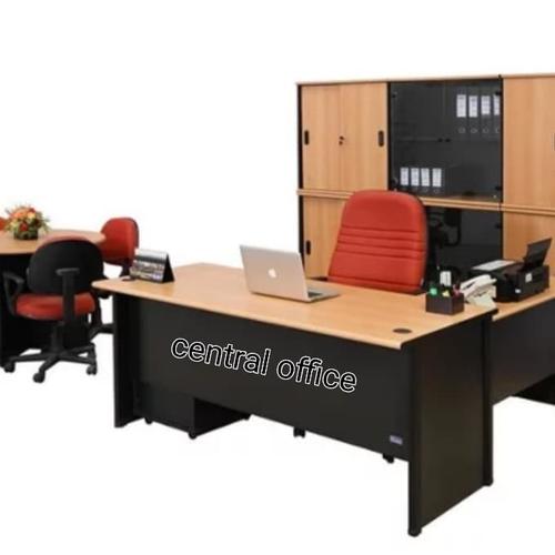 [EZO.7400870] Meja kantor L Direktur Uno uk 160 cm free ongkir Wilayah Jatadebek