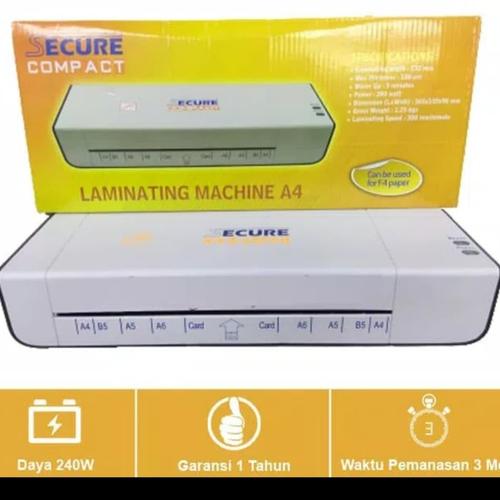 [EZO.7400898] Laminating Secure compact A4 harga Promo
