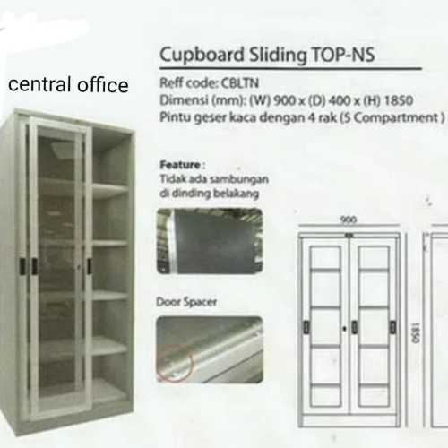 [EZO.7400920] Lemari Arsip cupboard Top NS free ongkir untuk Wilayah Jatadebek
