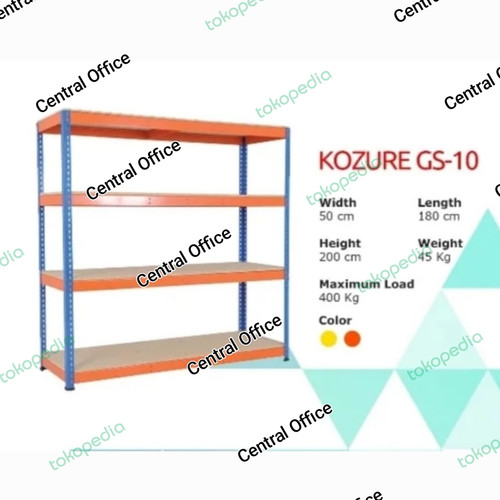 [EZO.7400977] Rak Barang file Kozure GS-10 free ongkir untuk Wilayah Jatadetabek