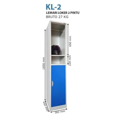 [EZO.7400988] Locker-Loker Kozure KL2 free ongkir Jatabek