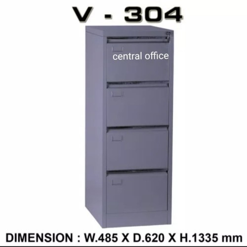 [EZO.7401009] Filing Cabinet V-304 vip free ongkir Jatabek kota