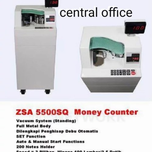 [EZO.7401031] Penghitung uang ZSA-5500SQ free ongkir untuk Wilayah Dki jakarta