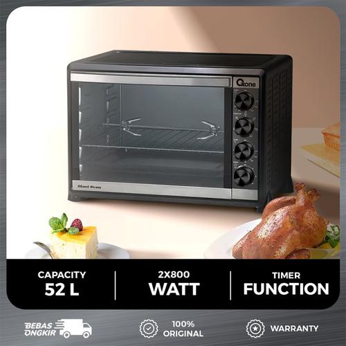 [EZO.4700079] Oxone OX899RC4 Giant Oven 3in1 Series Black Oven Listrik