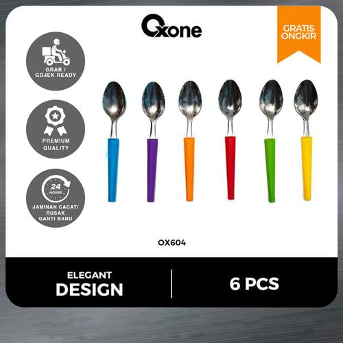 [EZO.4700083] Oxone OX604 6 Pcs Tea Spoon Set