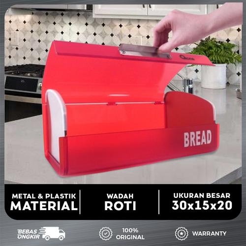 [EZO.4700093] Oxone OX423 Plastic & Metal Bread Bin