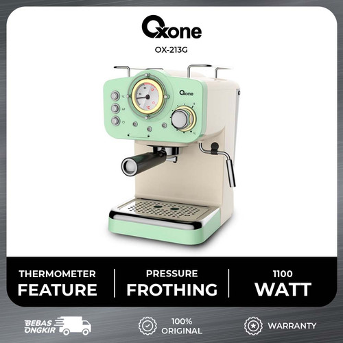 [EZO.4700118] Oxone OX213G Mesin Pembuat Kopi Coffe Maker Espresso Machine