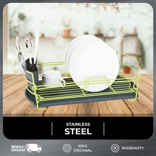 [EZO.4700139] Oxone OX572 Eco Dish Rack Rak Piring Dapur