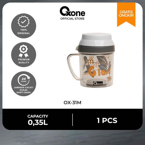 [EZO.4700144] Oxone OX031M Mug Gelas Minum Double Wall Mug Lucu Motif Terbaru
